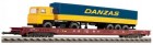 5274 Fleischmann 8-axled low-floor car for heavy goods vehicle transport "Rolling Road" type Saadkms.690